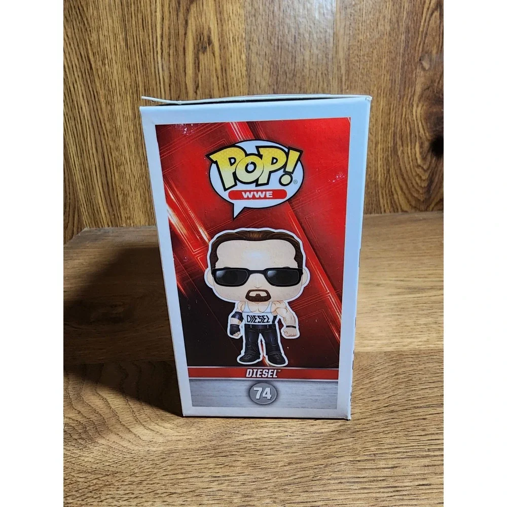Funko Pop! WWE - Diesel #74 Kevin Nash. Open‎ box. (Box Damaged)